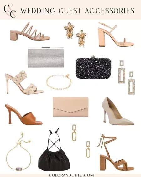 Wedding guest accessories I am loving! Perfect for any style of wedding whether it’s formal or semi formal. Linking below several different styles of heels, clutches and jewelry! #LTKstyletip #LTKwedding Wedding Guest Fashion, Accessories Wedding Guest, Wedding Guest Accessories, Semi Formal Wedding, Guest Hair, Wedding Guest Style, Wedding Guest Hairstyles, I Am Loving, Leather Clutch