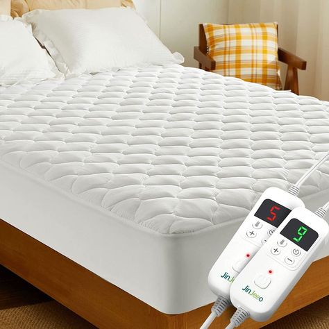 Bed Warmer, Heated Mattress Pad, White King, Twin Blanket, White Queen, Mattress Pads, Mattress Pad, California King, Bed Mattress