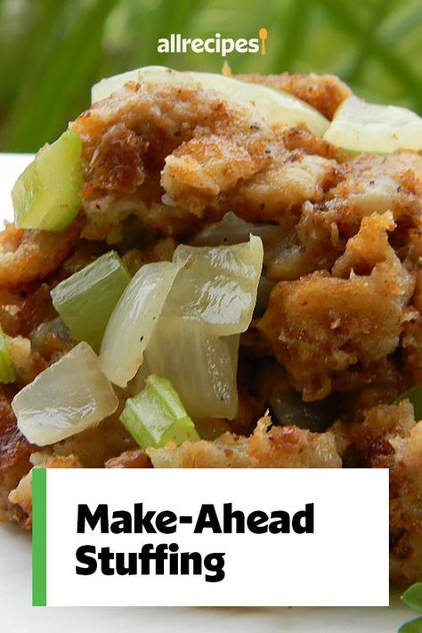 Stuffing For A Crowd, Make Ahead Stuffing, Delicious Stuffing Recipe, The Best Stuffing, Homemade Stuffing Recipes, Best Stuffing Recipe, Easy Stuffing Recipe, Turkey Stuffing Recipes, Dressing Recipes Thanksgiving