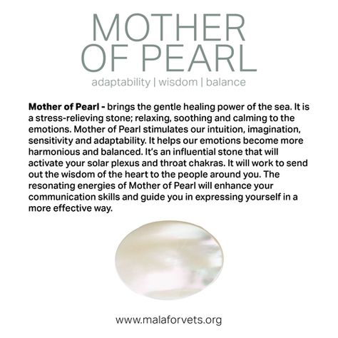 Gemstone Meanings Mother Of Pearl Meaning, Pearl Quotes, Pearl Meaning, Crystals Meaning, Balance Chakras, Crystal Magick, Lower Chakras, Diamond Meaning, Crystal Seashells