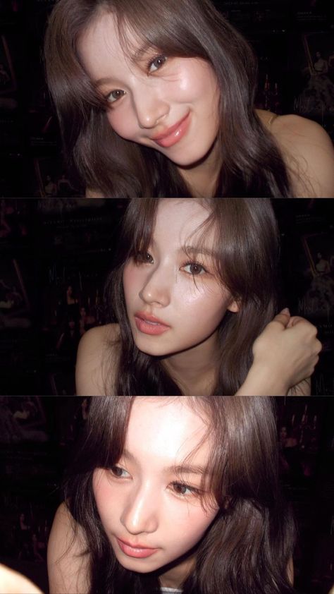 Sana Wallpaper, Sana Minatozaki, Dark Makeup, Candy Girl, Me As A Girlfriend, Minatozaki Sana, Twice Sana, Hair Inspiration Color, Korean Actress