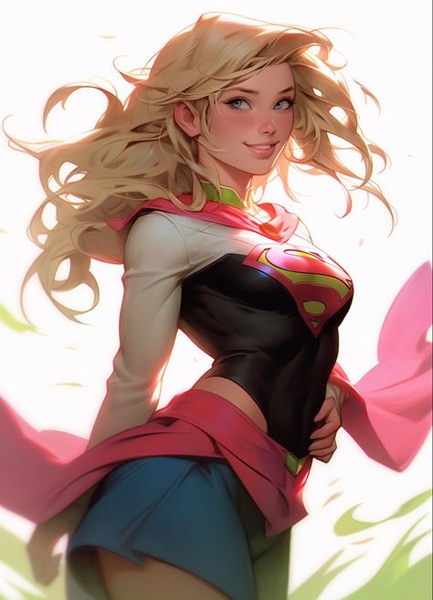 #superman #supergirl Power Girl Supergirl, Kara Kent, Supergirl Art, Superman Supergirl, Western Anime, Superman Artwork, Supergirl Superman, Supergirl Cosplay, Supergirl Comic