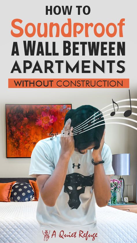 Diy Sound Proofing Walls, Soundproof Apartment Walls, Sound Barrier Wall Noise Reduction, Diy Noise Cancelling Wall, Noise Dampening Decor, Noise Cancelling Wall Decor, Sound Proofing A Room Diy, Wall Soundproofing Ideas, Diy Sound Proofing Walls Cheap