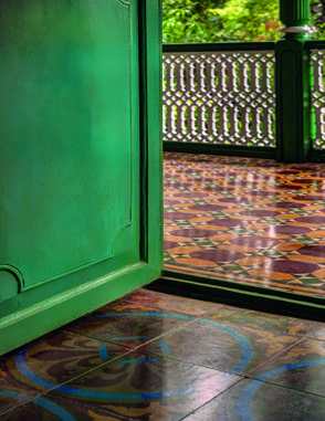 Whitewash Goan Villa, Antique Record Player, Portuguese Architecture, Wrap Around Balcony, Scandinavian Table, Interiors Photography, Heritage House, Old Lights, Portuguese Tiles