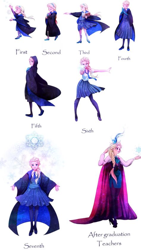 Jelsa Hogwarts, Helsa Fanart, Fantasy Princess Art, Elsa Fan Art, Hogwarts Fanart, Elsa Fanart, Jelsa Fanart, Disney Hogwarts, Disney Mignon