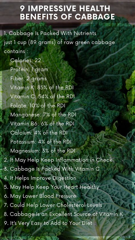 Cabbage Benefits Health, Health Benefits Of Cabbage, Cabbage Health Benefits, Cabbage Benefits, Inflammatory Recipes, Vitamins C, Healthy Herbs, Green Cabbage, Vitamin K