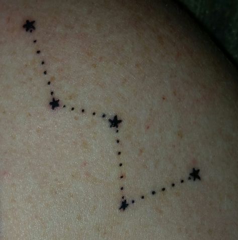 Constellation Mole Tattoo, Constellation Tattoo Freckles, Cassiopeia Tattoo, Freckles And Constellations, Star Constellation Tattoo, Mole Tattoo, Tattooed Freckles, Constellation Tattoo, Constellation Tattoos