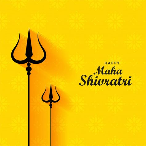 Lord Shiva Trishul, Shiva Trishul, Shivratri Photo, Happy Dussehra Wallpapers, Dussehra Wallpapers, Elegant Banners, Happy Maha Shivratri, Maha Shivratri, Panther Tattoo