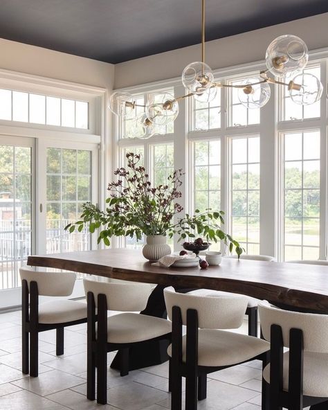 Arhaus (@arhaus) • Instagram photos and videos Havenly Dining Room, Arhaus Furniture, Dinning Room Design, Room Styles, Gallery Room, Dining Room Inspiration, Side Chairs Dining, Mid Century Furniture, Dining Table Chairs