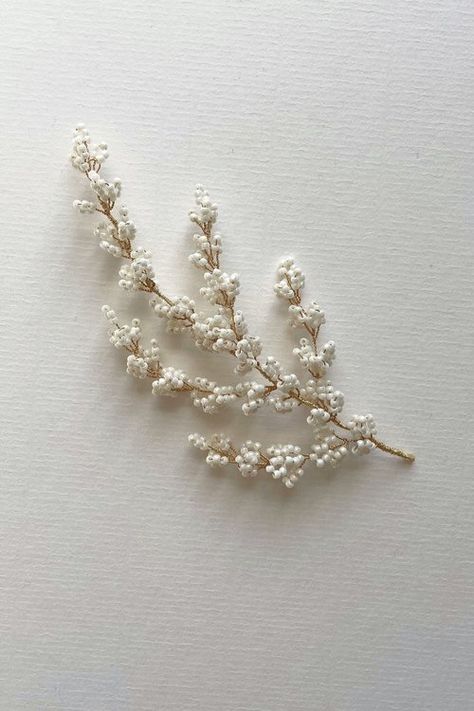 Hair Accessories — Eden b. Studio Romantic Bridal Hair, Wedding Hair Vine, Beautiful Beaded Jewelry, Bridal Hair Accessory, Bead Hair Accessories, Beaded Jewlery, The Modern Bride, Bridal Hair Vine, Handmade Hair Accessories