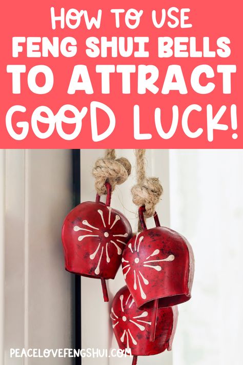 how to use bells in your home to attract good luck and good fortune! how to use feng shui bells in your home. how to use bells for good feng shui! Feng Shui Wealth Corner, Feng Shui Fountain, Feng Shui Elephant, Feng Shui Love, Feng Shui Good Luck, Feng Shui Basics, Feng Shui Guide, Feng Shui Symbols, How To Feng Shui Your Home