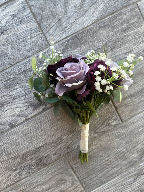 Dark Purple Calla Lily Bouquet, Plum Bridesmaid Bouquet, Plum Flower Bouquet, Purple Bridesmaids Bouquets, Simple Purple Bouquet, Plum Bridesmaid Dresses Fall Deep Purple Wedding Bouquets, Dark Purple Prom Bouquet, Dark Purple Bridal Bouquet, Plum Green Wedding