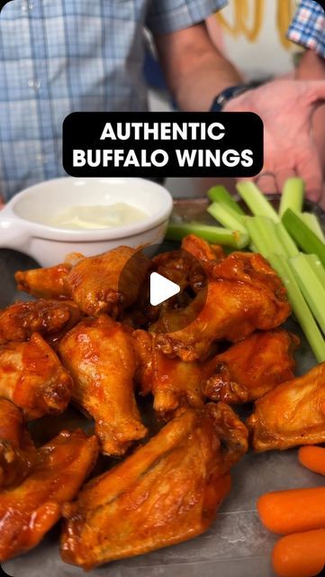 Fire & Smoke Society | Seasonings + Sauces + More! on Instagram: "AUTHENTIC BUFFALO WINGS 🔥 RECIPE ⬇️  FOR BRUCE’S SAUCE:  1/2 cup Franks RedHot sauce 2 tsp Chica Licka Bam Bam (Find at Walmart, Kroger and Publix) 1 Tbsp unsalted butter 2 Tbsp ketchup 2 tsp Worcestershire sauce 1 tsp brown sugar 2 Tbsp white vinegar  Combine in a sauce pan, over low heat.  FOR THE WINGS:  Deep fry separated flats and drums in peanut oil at 375°F until golden brown.   Toss in sauce immediately. EAT 🎉  Special thanks to @brucelikesmusic for the PERFECT sauce recipe 🙌  #buffalo #buffalowings #wings #chickenwings #chicken #friedchicken #frying #gameday #gamedayrecipe #football #nfl #ncaa #howto #howtocook #apps #appetizers #recipe #tailgating #fyp #buffalobills #billsmafia #bills #gobills #billsfootball #bi Buffalo Wings Recipe, Wings Recipe Buffalo, Bills Football, Deep Fry, Wings Recipe, Sauce Pan, Peanut Oil, Buffalo Wings, Football Nfl