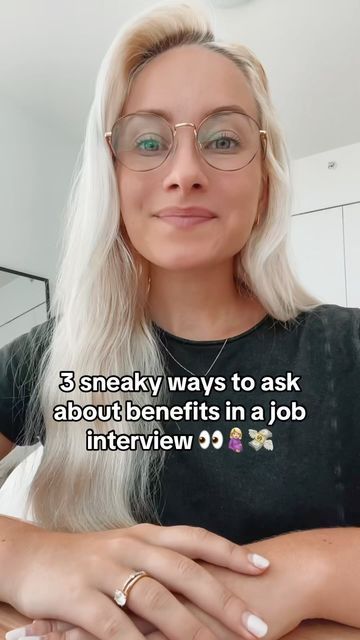 Erin McGoff ✨ on Instagram: "@advicewitherin ✨ it’s all in the wording 💬 & yes, you can totally ask about benefits at the end of the first interview. Check their website first (and @glassdoor) to see what info you can find that’s publicly available 👩🏼‍💻 ✨ Need a little extra help? Comment or DM me CAREER101 & I’ll send you my free career advice guide :) Follow for more! #jobinterview #401k #maternity" Midwife Interview Questions, Closing Statement Interview, Zoom Job Interview Tips, Job Interview Confidence, Tips For Job Interviews, Interview Prep, Business Savvy, Job Interview Tips, Interview Tips