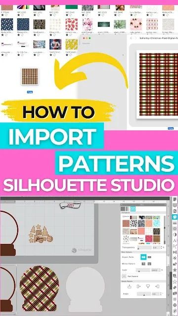 How to Add New Digital Patterns to Silhouette Studio Pattern Fill Silhouette Cameo Free, Silhouette School Blog, School Newsletter, Silhouette Cameo Ideas, Silhouette School, Digital Patterns, School Tips, Silhouette Ideas, Silhouette Cameo Projects