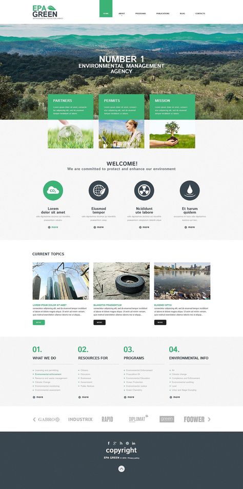 Best 12 Environmental & Clean Energy WordPress Themes (Solar, Wind and Recycling) - Environmental  (template) Item Picture Layout Site, Design Sites, Web Design Quotes, Green Web, Webdesign Inspiration, Web Ui Design, Website Design Layout, Template Site, Web Design Trends