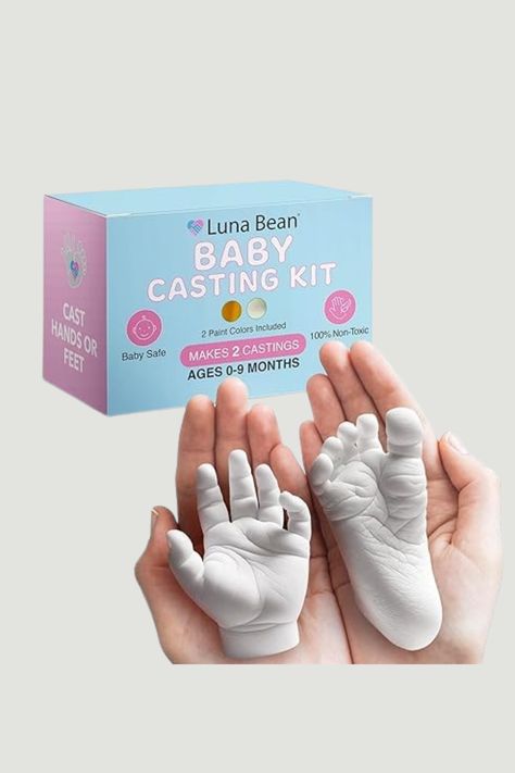 Capture the precious moments of your little one's early days with the Luna Bean Baby Keepsake Hand Casting Kit! 🍼✨ Create a timeless memento of your infant's tiny hands and feet with this easy-to-use plaster molding kit. Perfect for first birthdays, Christmas, or thoughtful newborn gifts. Cherish the memories forever and celebrate the joy of parenthood with this heartwarming DIY keepsake. 🎁👶 #BabyKeepsake #HandCastingKit #NewbornGifts #FirstBirthday Baby Hand Casting, Baby Casting Kit, First Birthday Christmas, Plaster Molding, Baby Cast, Christmas Newborn, Hand Casting, Casting Kit, Tiny Hands