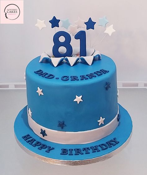 81st Birthday Cake, 81st Birthday, Homemade Cakes, Birthday Cake, Happy Birthday, Cake, Birthday