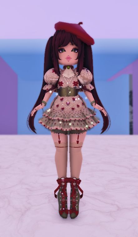 Valentines Royal High Outfit, Royal High Valentines Outfit Ideas, Valentines Outfit Royale High, Purple Royale High Outfit, Royale Hight Outfit Ideas, Royale High Outfits Valentines, Aesthetic Royal High Outfits, Kuromi Royale High Outfit, Royal Hight Outfits Ideas