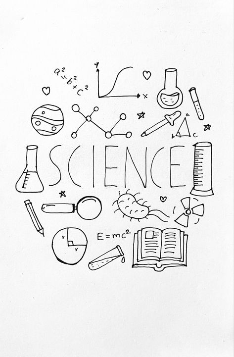 Science Project Cover, Science Project Cover Page, Science Cover Page, Science Notebook Cover, Portfolio Cover Design, Cover Page Design, Cover Page For Project, Science Drawing, Book Cover Page Design