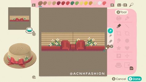 Animal Crossing Clothes Pattern, Animal Crossing Clothes, Qr Code Animal Crossing, Acnh Dress, Acnh Fashion, Acnh Clothes, Animal Crossing 3ds, Ac New Leaf, Animals Crossing