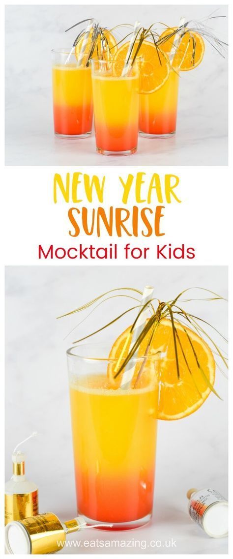 Kids Mocktails, Kiddie Cocktails, Kids Nye, Nye Activities, Kid Drinks Recipes, Mocktail Party, New Years Eve Drinks, New Year's Drinks, Holiday Drinks Alcohol