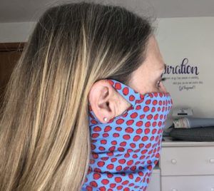 This week's Inspiration Friday project was inspired by one of my YouTube subscribers, Debi! She asked for a Neck Gaiter Mask with Ear Loops! Her is what she said! I am trying to make neck gaiters for my grandsons, ages 8 and 10. I was wondering if you might do a video on how to make a neck gaiter with ear loops. Thinking for children they might stay up even better. I have seen neck gaiters with ear loops to purchase but I would rather try to make them myself. So, Gaiter Mask Pattern, Neck Gator Pattern, Diy Neck Gaiter, Neck Gaiter Pattern Sewing, Diy Headwear, Neck Gator, Mask Patterns, Scarf Face Mask, Face Mask Tutorial