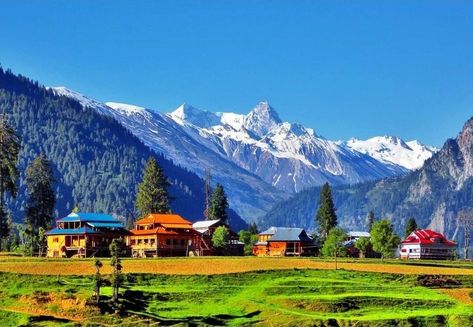 Natural Beautiful pics | Natural Wallpaper hd | Kashmir Valley Beautiful Pics| Kashmir Valley Beauty Neelum Valley, Kashmir Tour, Green Village, Kashmir Valley, Honeymoon Tour Packages, Azad Kashmir, Honeymoon Tour, Jammu And Kashmir, Paradise On Earth