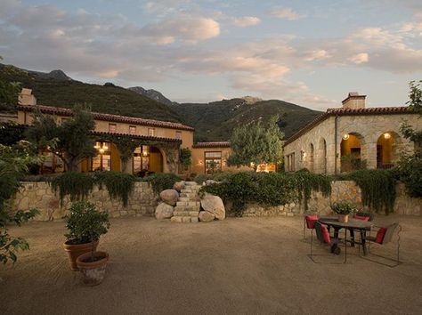 Jeff Shelton Architect — Rancho San Miguel Mexico House Mexican Style, Mexican Villa House, Mexican Ranch House, Mexican House Exterior, Spanish Villa Home, Mexican Ranch, Mexican Farmhouse, Jeff Shelton, Pueblo Revival