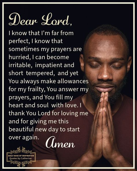 🙏 Dear Lord, today I pray not for myself, but for those reading this. May you bless them with strength, peace, and unwavering faith. May their burdens be lightened and their hearts be filled with hope. Amen.    . #Faith #Prayer #Blessings#DailyDoseOfInspiration #QuotesByCatherine #BOOMchallenge Prayers For Myself, Myself Quotes, Black Inspirational Quotes, Short Tempered, Starting Over Again, Unwavering Faith, Prayer Scriptures, Thank You Lord, Faith Prayer