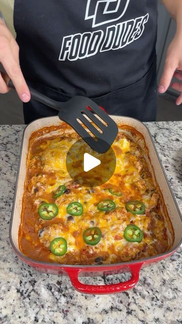 Food Dudes on Instagram: "Easy Mexican Chicken and Rice Casserole #easyrecipes #mexicanfood #dumpandbake #homecooking" Easy Mexican Rice Casserole, Mexican Chicken Rice Casserole Recipes, Chicken And Rice Casserole With Knorrs, Easy Mexican Chicken And Rice Casserole, Spanish Rice Chicken Casserole, Knorr Spanish Rice And Chicken Casserole, Mexican Chicken Casseroles, Food Dudes Cook, Mexican Food Recipes Casseroles