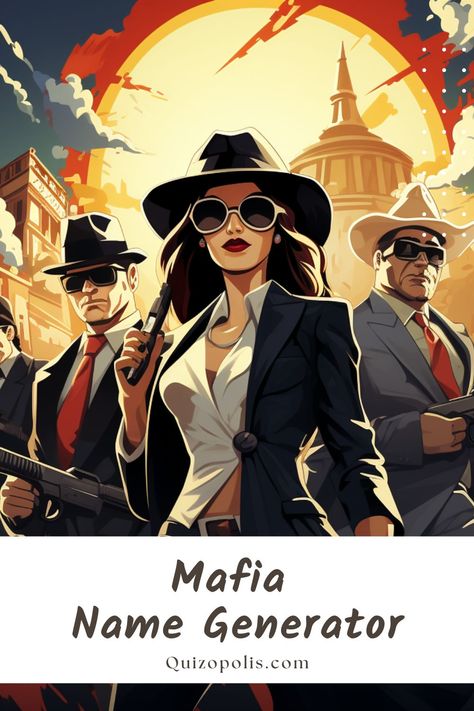 https://www.quizopolis.com/mafia_name.php Mafia Names Ideas Girl, Mafia Girl Names, Mafia Last Names, Italian Mafia Names, Mafia Names Ideas, Mafia Names, Mafia Wives, Nicknames For Girls, Name Generator