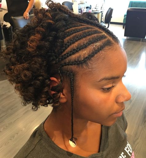 Black Hairstyles For Teens, Caribbean Hairstyles, Natural Cornrow Hairstyles, Hairstyle Natural Hair, Corn Row, Medium Natural Hair Styles, Natural Hair Pictures, Healthy Hair Routine, Big Box Braids Hairstyles