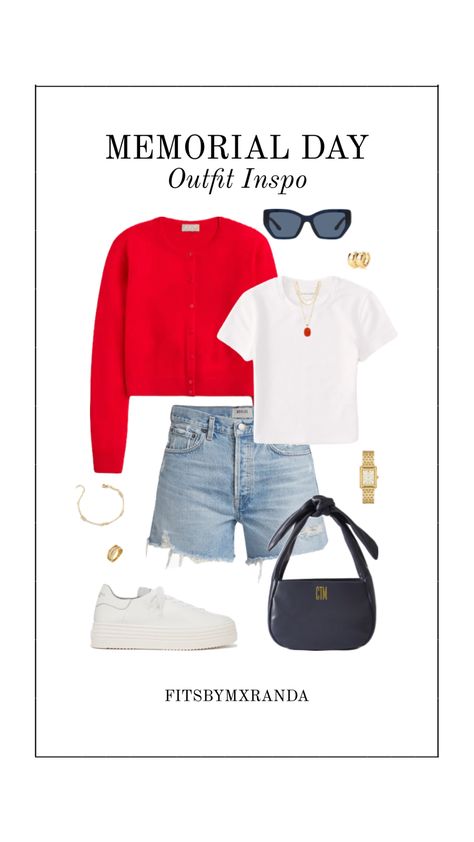 Memorial Day Outfit | LTK IN BIO #outfitinspo #outfit #fashion #memorialday Memorial Day Outfits, Comfy Fashion, Day Outfits, Day Outfit, Memorial Day, Outfit Of The Day, Casual Outfits, Outfit Inspo