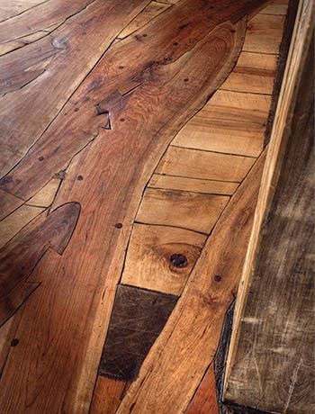 Cherry Wood Floors, Wood Floors Wide Plank, Barbie Kitchen, Kitchen Diy, Wooden Floor, Furniture Kitchen, Wide Plank, Cherry Tree, Wood Burning Fireplace