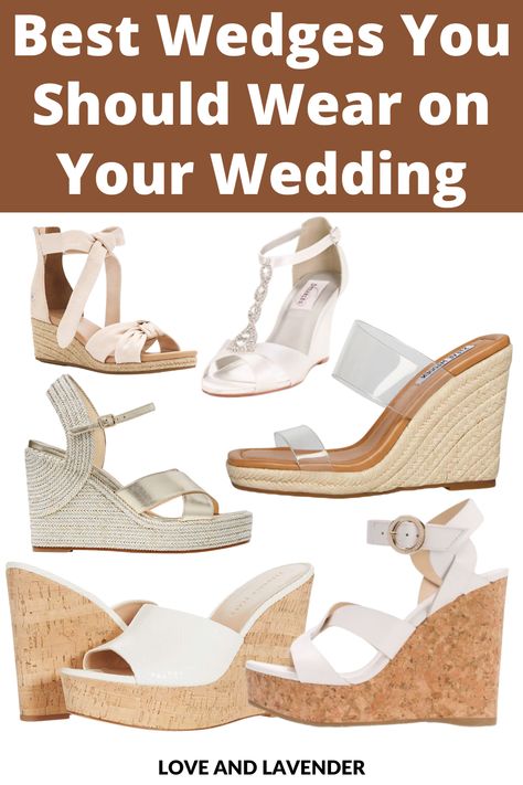 We know that finding the perfect wedding shoes can be a tough task, so we've rounded up our favorite wedges for a bride. Whether you're looking for something casual or elegant, we've got you covered! Wedding Wedge Shoes, Wedding Shoes Bride Comfortable Wedge, Wedding Shoes Bride Heels & Wedges, Comfy Wedding Shoes Heels & Wedges, Western Wedding Shoes Heels & Wedges, Ivory Wedding Shoes Heels & Wedges, Wedding Shoes Wedge, Comfy Wedding Shoes, Bridal Wedges