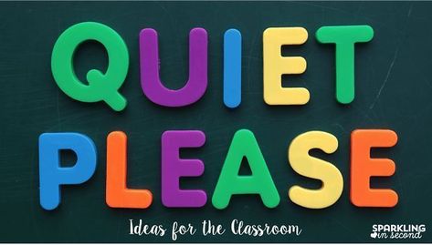 Ways to keep your students quiet in the classroom. Classic Classroom, Positive Behavior Management, Positive Classroom Management, Intervention Classroom, Classroom Management Elementary, Behavior Management Strategies, Behavior Interventions, High School Classroom, Diy Classroom