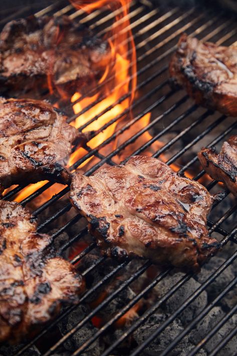 Grilled Pork Shoulder, The Best Pork Chops, Best Pork Chops, Barbeque Recipes, Bbq Pork Ribs, Bbq Shrimp, Pork Rib Recipes, Grilled Pork Chops, Food Info