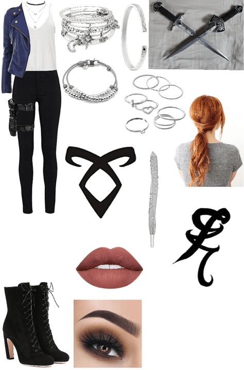 Shadow Hunters Clary Outfit, Clary Outfits Shadowhunters, Shadowhunter Inspired Outfits, Shadowhunters Inspired Outfits, Shadowhunters Clary Outfit, Shadowhunters Outfit Ideas, Clary Fairchild Outfits, Shadow Hunters Outfit, Runes Drawing