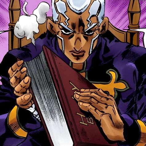 Pucci Manga, Father Pucci, Evil Priest, Jojo's Bizarre Adventure Icons, Pucci Jojo, Jojo Stone Ocean, Enrico Pucci, Jjba Manga, Jojos Bizzare Adventure