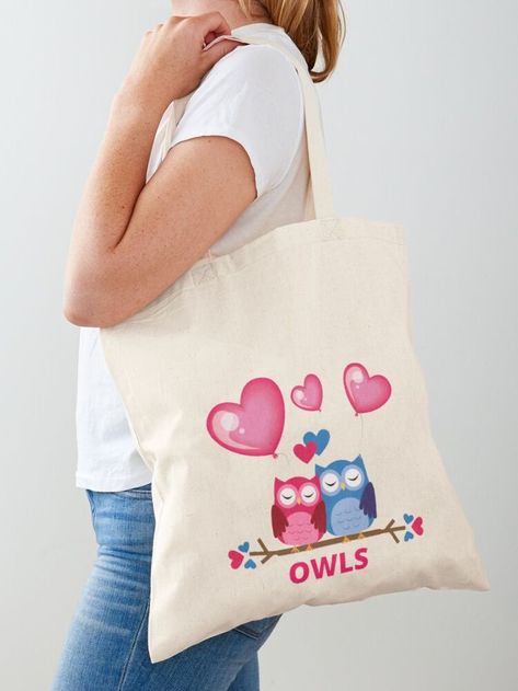 OWLS BRINGS LUCK LOVED BY LITTLE AND GREAT WITH MY WORK PRESENTED IT COLORFUL TO BRING A BIT OF JOY IN EVERYDAY LIFE Drawing On Tote Bag, Owl Drawing, Owls Drawing, Tote Bag Patters, Animal Nature, Owl Lovers, Cotton Tote Bag, Big Eyes, Cotton Tote Bags