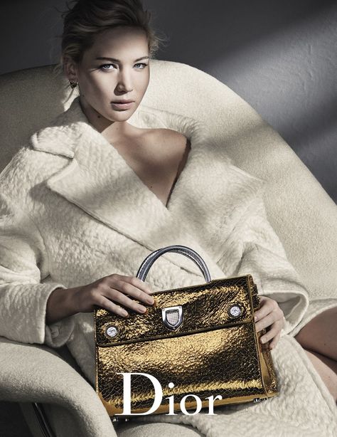 Jennifer Lawrence's New Dior Ads Are Simply Stunning via @WhoWhatWear Diorever Bag, Makeup Ads, Patrick Demarchelier, Fall Handbags, Helena Christensen, Vogue Australia, Dior Handbags, Miss Dior, Hugh Jackman