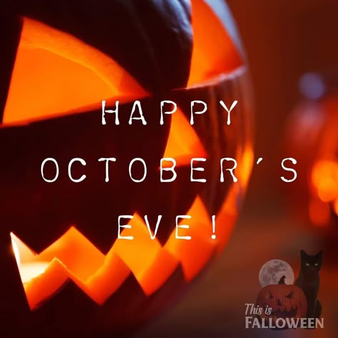 Halloween Eve Quotes, New Month Motivation, Halloween Diy Treats, October Eve, Hello October Images, October Images, John 1 12, Halloween Carving, Neuer Monat