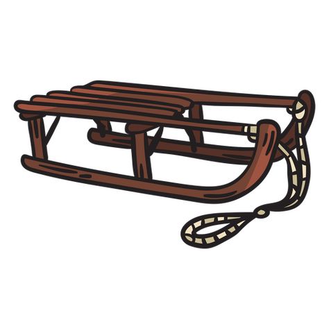 Sled wooden rope snow illustration #AD , #ad, #ad, #wooden, #illustration, #snow, #Sled Sledge Illustration, Sled Drawing, Sled Illustration, Wooden Illustration, Wooden Sledge, Inspiration Draw, Snow Illustration, Snow Sled, Christmas Doodles