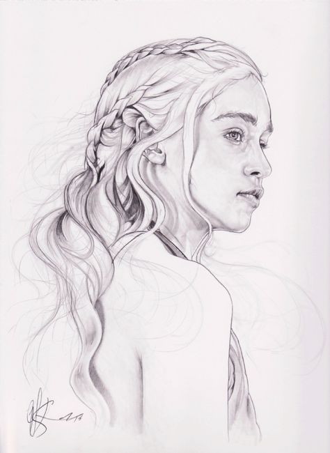 Star Wars Characters Drawings, Game Of Thrones Drawings, Dessin Game Of Thrones, Daenerys Targaryen Art, Game Of Thrones Artwork, Game Of Throne Daenerys, Targaryen Art, Gra O Tron, Drawing Faces