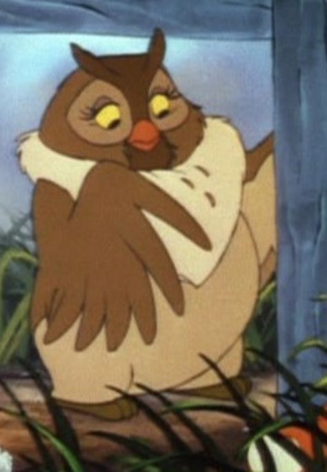 Big Mama Disney Tutu, Owl Theme Classroom, Big Mama, Cute Winnie The Pooh, The Hound, Owl Cartoon, Animated Animals, Disney Animals, Best Disney Movies