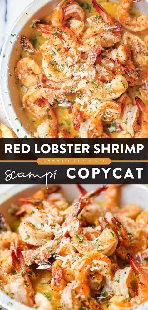 RED LOBSTER SHRIMP SCAMPI COPYCAT, dinner ideas, shrimp Dinner Ideas With Shrimp, Red Lobster Shrimp Scampi Recipe, Red Lobster Shrimp Scampi, Copycat Red Lobster, Red Lobster Shrimp, Viral Food, Shrimp Scampi Recipe, Delicious Seafood Recipes, Scampi Recipe