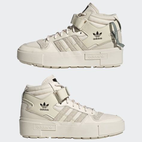 adidas Forum Bonega X Shoes - Beige | Women's Basketball | adidas US Color Wonder, Dr Shoes, Pretty Shoes Sneakers, Adidas Forum, Adidas Shoes Women, White Core, Adidas Originals Women, Sneakers Adidas, Hype Shoes