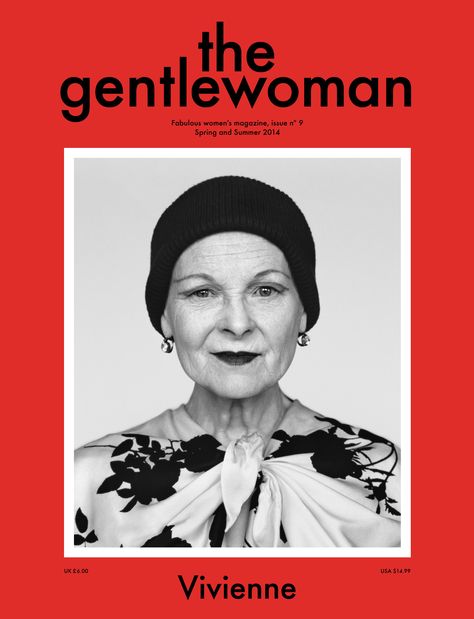 Vivienne Westwood // The Gentlewoman spring/summer 2014 Gentlewoman Magazine, Gentle Woman, The Gentlewoman, 잡지 레이아웃, Alasdair Mclellan, Book And Magazine Design, Kim Basinger, Style Indie, Estilo Indie