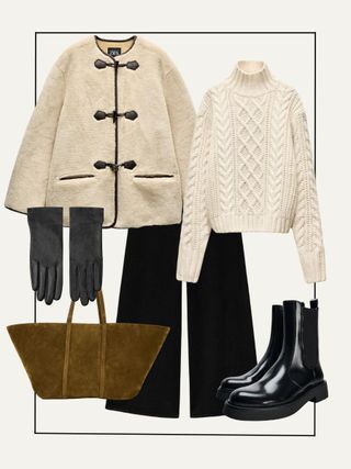 Zara Winter Outfit, October Feels, Expensive Looks, What To Wear In Winter, Zara Winter, Zara Strappy, Zara Looks, Hijab Fashion Summer, Soft Knit Cardigan